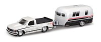 Maisto - Design Tow & Go, 1993 Chevrolet 454 SS Pick-up Camper Trailer, 1:64