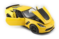 Maisto - 2015 Corvette Z06, žlutá, 1:24