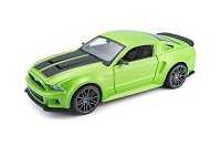Maisto - 2014 Ford Mustang Street Racer, matná zelená, 1:24