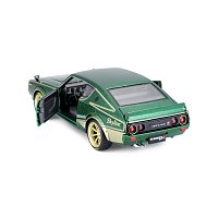 Maisto - 1973 Nissan Skyline 2000GT-R (KPGC 110),  zelená, Tokyo Mods, 1:24