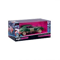 Maisto - 1973 Nissan Skyline 2000GT-R (KPGC 110),  zelená, Tokyo Mods, 1:24