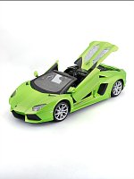 Maisto - Aventador Roadster, metal zelené, assembly line, 1:24