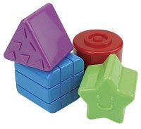 Velký barevný domeček PATRICK pro rozlišování geom. tvarů