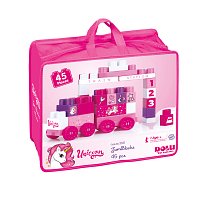 Unicorn Maxi kostky v tašce se zipem, 45ks