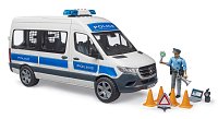 Konstrukční vozy - MB Sprinter Policie s majákem