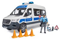 Konstrukční vozy - MB Sprinter Policie s majákem