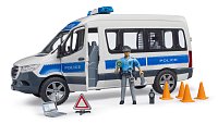 Konstrukční vozy - MB Sprinter Policie s majákem