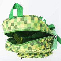 PIXIE CREW dětský batoh ADVENTURE gr zelená kostka