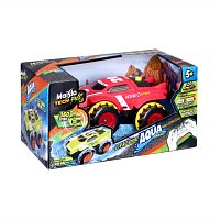 Maisto RC - Cyklone Aqua Tread - obojživelník, červená, 2,4GHz, 360°otočky