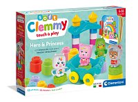 Clemmy baby - Hrací sada s knížkou rytíř a princezna