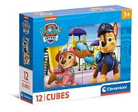 Obrázkové kocky - Paw Patrol, 12 kociek