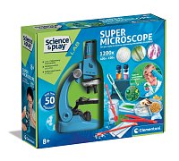 SCIENCE – SUPER Mikroskop 1200x, 50 experimentov