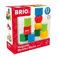 Magnetické dřevěné kostky
