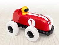 Magnetické závodní auto