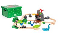 Dinosauří deluxe vlaková sada