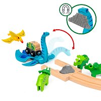 Dinosauří deluxe vlaková sada