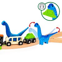 Dinosauří deluxe vlaková sada