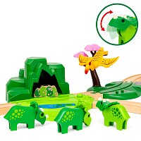 Dinosauří deluxe vlaková sada