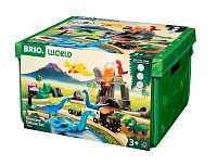 Dinosauří deluxe vlaková sada