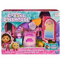 SpinMaster GABBY'S DOLLHOUSE Kúzelný domček, Deluxe izbička Spálňa