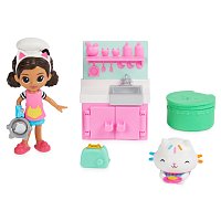 SpinMaster GABBY'S DOLLHOUSE Kúzelný mačací domček, hracia sada varenia