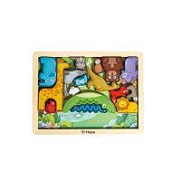 Puzzle - Zvířecí králoství