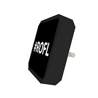 PIXIE CREW pin with reflective element - Hashtag