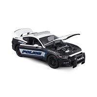 Maisto - 2015 Ford Mustang GT, černo-bílá, 1:18