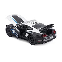 Maisto - 2015 Ford Mustang GT, černo-bílá, 1:18