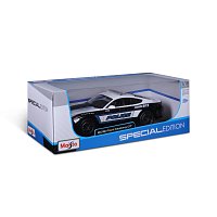 Maisto - 2015 Ford Mustang GT, černo-bílá, 1:18