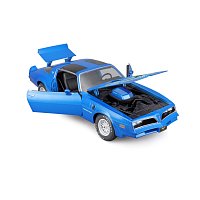 Maisto - 1978 Pontiac Firebird Trans AM, metal modrá, 1:18