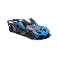 Maisto - Bugatti Bolide, metal černo-modrá, 1:24