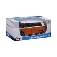 Maisto - 2023 Volkswagen ID.Buzz, bílá, metal oranžová, 1:24