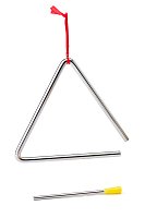 Muzikální set ( rolničky, tamburína/bubínek, triangl, 2 maracas)