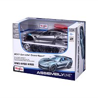 Maisto - Model Kits, AssemblyLine, 2017 Corvette Grand Sport, 1:24