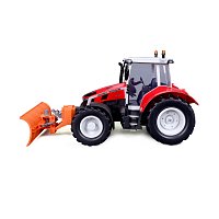 Maisto RC - Massey Ferguson Traktor s radlicí se světly, 2,4 GHz