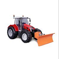 Maisto RC - Massey Ferguson Traktor s radlicí se světly, 2,4 GHz
