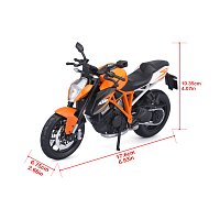 Maisto - Motocykl se stojánkem, KTM 1290 Super Duke R, 1:12
