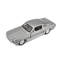 Maisto - 1967 Ford Mustang GT, metal šedá, 1:24