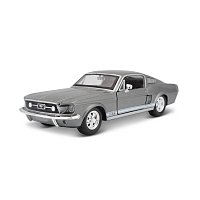 Maisto - 1967 Ford Mustang GT, metal šedá, 1:24