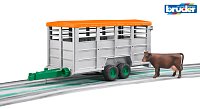 Farm - velký přívěs na dobytek + kráva