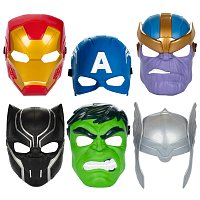 HASBRO - Avengers Maska Hrdinu assort, 6 balení, 6 druhov