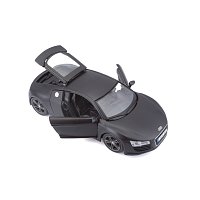 Maisto - Audi R8, matně černá, 1:24