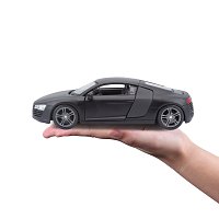 Maisto - Audi R8, matně černá, 1:24