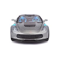 Maisto - 2017 Corvette Grand Sport, metal šedá, 1:24