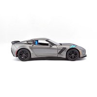 Maisto - 2017 Corvette Grand Sport, metal šedá, 1:24