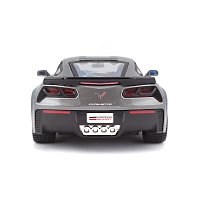 Maisto - 2017 Corvette Grand Sport, metal šedá, 1:24
