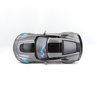 Maisto - 2017 Corvette Grand Sport, metal šedá, 1:24
