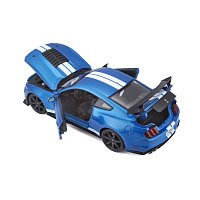 Maisto - 2020 Ford Shelby GT500,  metal modrá, 1:18