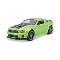 Maisto - 2014 Ford Mustang Street Racer, matná zelená, 1:24